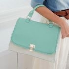 PG Beauty - Scalloped-Trim Satchel