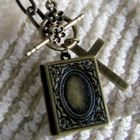 MyLittleThing - Vintage Bible Locket Necklace