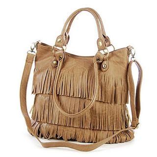 Convertible Fringe Tote Convertible Fringe Tote