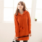 Tokyo Fashion - Cable-Knit Hooded Sweater