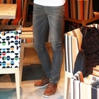 BoynMen - Washed Straight-Cut Jeans