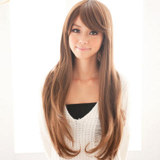 Light Brown Hair Asian 85