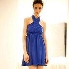 Joanne Kitten - Convertible Open-Back Halter Dress