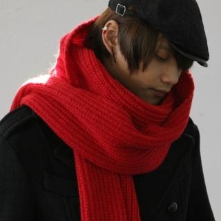 Rib-Knit Scarf