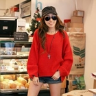 PIPPIN - Slit-Accent Loose-Fit Sweater