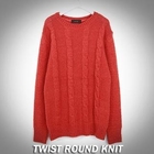 De Karma - Wool Blend Cable-Knit Top