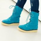 59 Seconds - Fleece-Lined Lace-Up Boots
