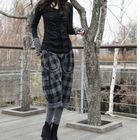 Alicegohome  - Inset Cropped Baggy Pants Leggings