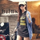 PUFFY - Drawstring Hooded Print Pullover