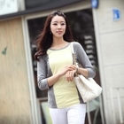 STYLEKELLY - 3/4-Sleeve Panel T-Shirt