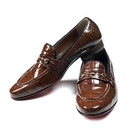 Purplow - Handmade Snake Skin Loafers