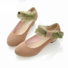 Smoothie - Rhinestone Lace-Strap Flats