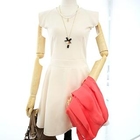 M.E.R.S.H - Short-Sleeve A-Line Dress