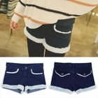 TISVIN - Pile-Trim Denim Shorts