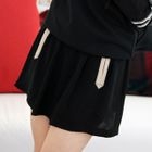 prischu essentials - Contrast-Trim Skirt