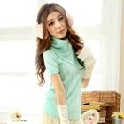 Tokyo Fashion - Short-Sleeve Turtleneck Sweater