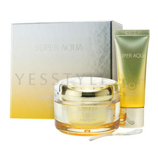 Super Aqua Cell Renew Snail Cream Set (2 items): Cream 47ml + Sleeping Mask 20ml Super Aqua Cell Renew Snail Cream Set (2 items): Cream 47ml + Sleeping Mask 20ml