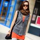 SOHO Central - Sleeveless Denim Shirt