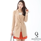 Orange Style - Single-Button Jacket