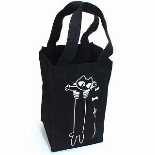 Cotton Twill Tote Bag - 'LOVE CAT'