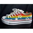 HVBAO - 'Rainbow Stripes and Stars' Sneakers HVBAO - 'Rainbow Stripes and Stars' Sneakers