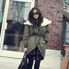 LORIKEET - Faux-Fur Trim Jacket