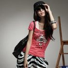 PUFFY - Slashed Spade Print T-Shirt
