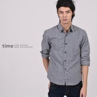 INTHING - Button-Down Plaid Shirt