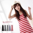 Maymaylu Dreams - Striped Scoop Neck Tank Dress