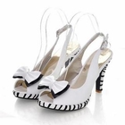 Smoothie - Bow-Accent Slingback Pumps