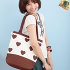 Nantita - Heart Print Tote