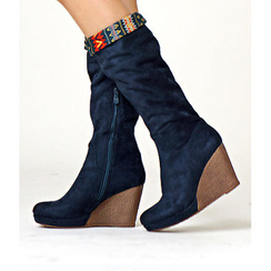 nordic wedge boots