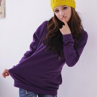 Hooded Cotton Pullover