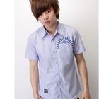 SeventyAge - Striped Short-Sleeve Shirt