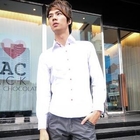 INTHING - Long Sleeve Plain Shirt