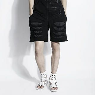 Distressed Sweat Shorts Distressed Sweat Shorts