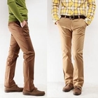 Style YOURS - Flat-Front Straight-Leg Pants