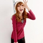 Tokyo Fashion - Inset Halter Top Bow-Front Top 