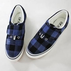 Jean Stone - Check Canvas Sneakers