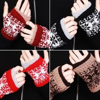 Patterned Fingerless Mittens Patterned Fingerless Mittens