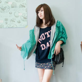 Drawstring-Hem Hooded Parka Drawstring-Hem Hooded Parka