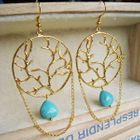 MyLittleThing - Gold Lonely Tree Earrings