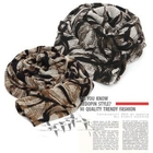 REDOPIN - Pattern Knit Scarf