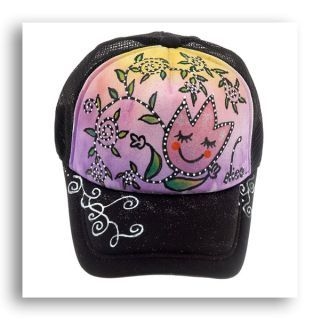 Cartoon Tulip Trucker Cap