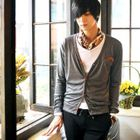 HOTBOOM - Pocket Accent Cardigan