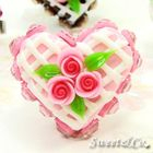 Sweet & Co. - Mini Pink Cake Swarovski Crystal Cake Ring