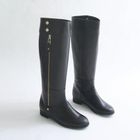 Elli's Cabinet - Genuine Leather Tall Boots