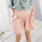 Tokyo Fashion - Shirred Pocket Culottes