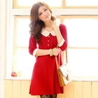 Tokyo Fashion - Lace-Collar Knit Dress