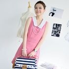 59th Street - Sleeveless A-Line Dress (Scarf not Included)